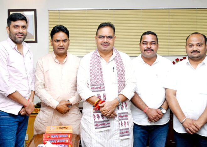 चित्तौडगढ विधायक चन्द्रभान सिंह आक्या के नेतृत्व में प्रतिनिधिमण्डल ने मुख्यमंत्री से की भेंट | चित्तौडगढ विधानसभा क्षेत्र को बजट में मिली सौगातो पर मुख्यमंत्री का किया धन्यवाद