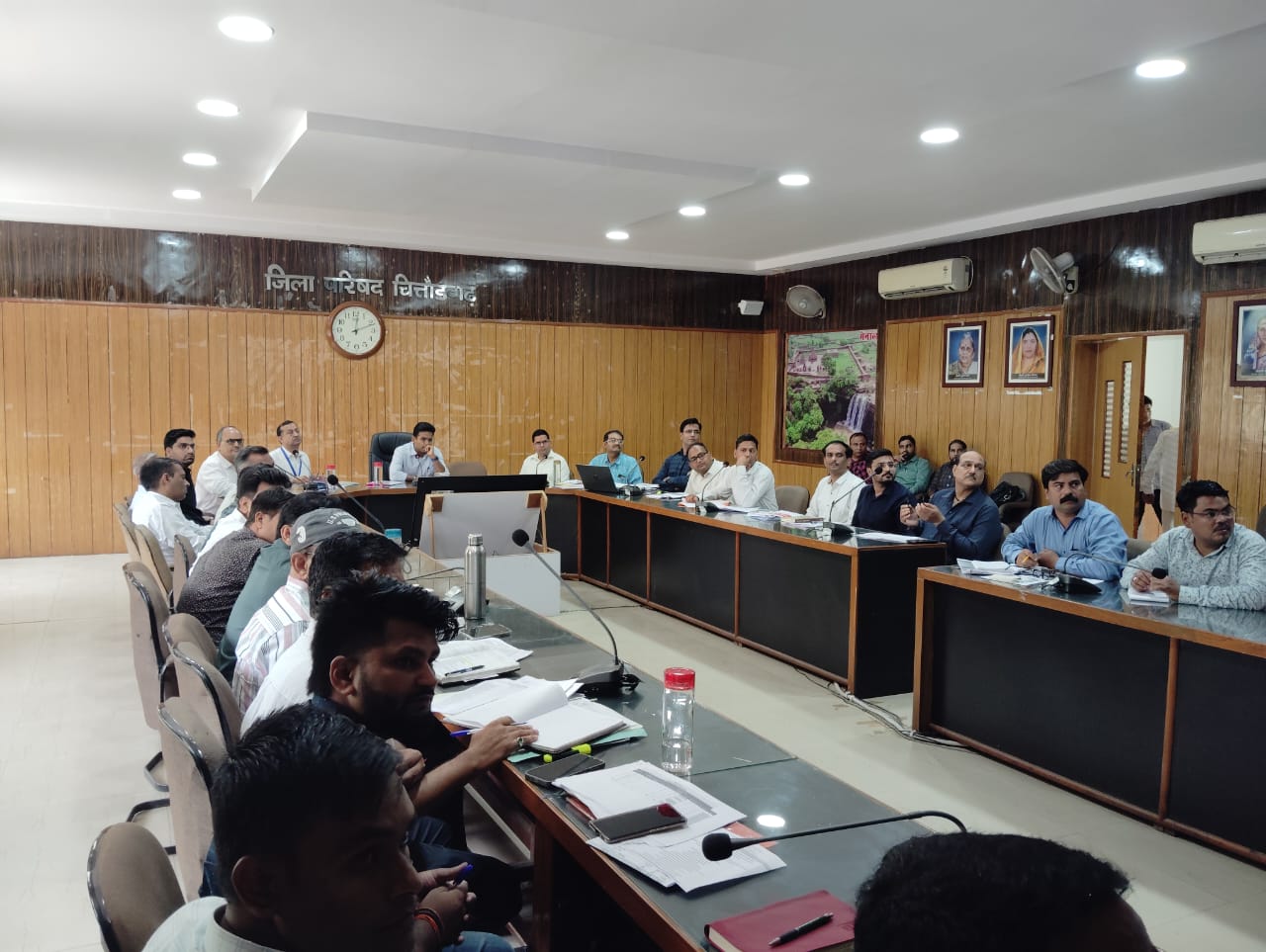 जिला स्वास्थ्य समिति की मासिक बैठक आयोजित