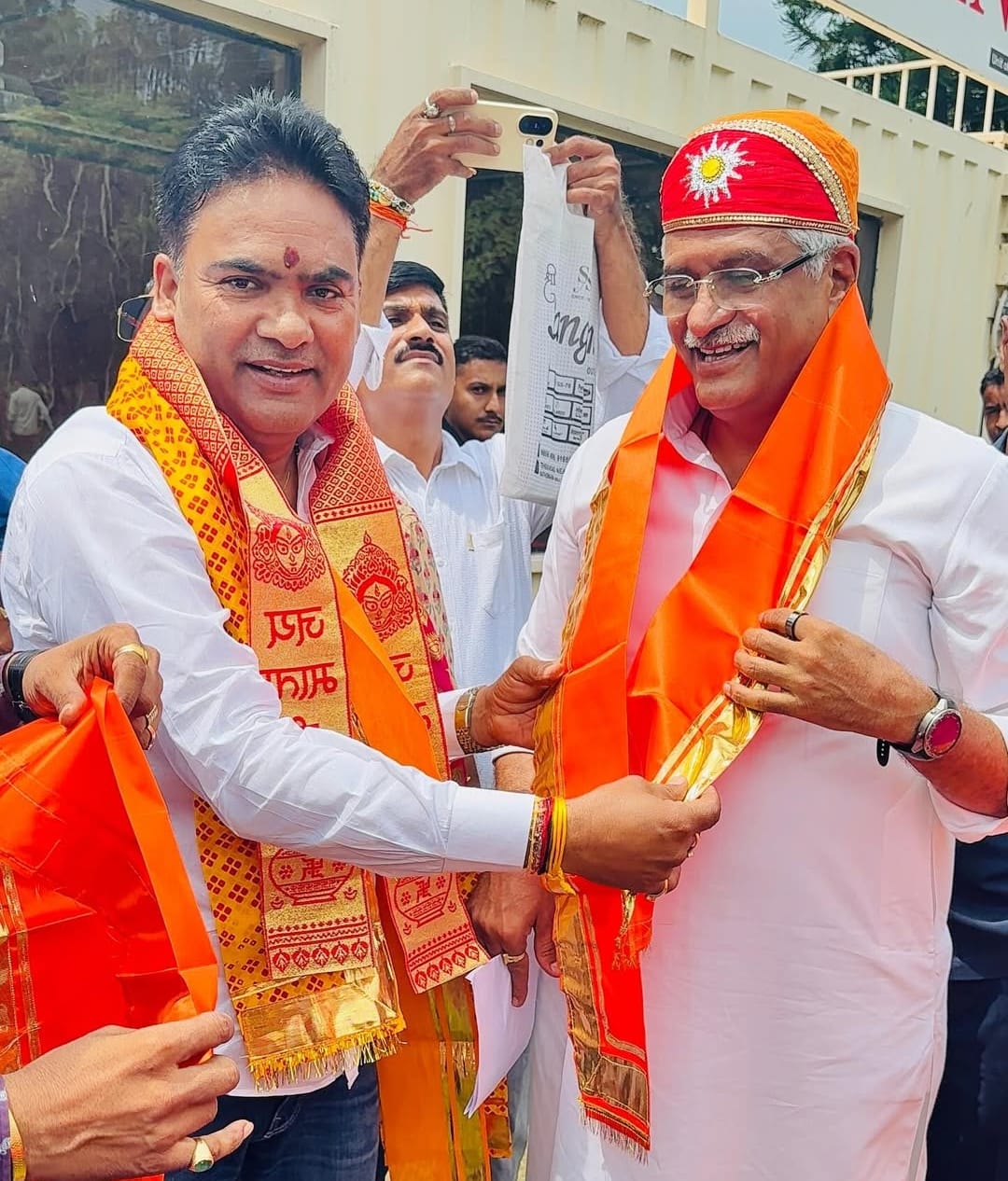 दुर्ग पर रोप वे के प्रोजेक्ट को आगे बढ़ाने की उठाई मांग, विधायक आक्या ने केंद्रीय पर्यटन मंत्री को करवाया अवगत